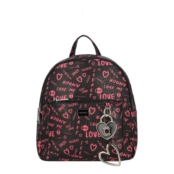 Mochila Love Mediana Multicolor