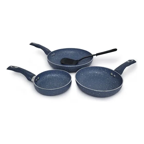 Set De 3 Sartenes Sankey Azul 