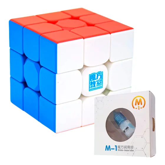 Cubo Mágico Pack Qiyi 3x3 Rs3m V5 + Regalo