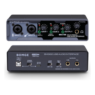 Interfaz De Audio Usb Active Phantom Power Bomge Bmg22 Interfaz De Audio Usb Active Phantom Power Bomge Bmg22