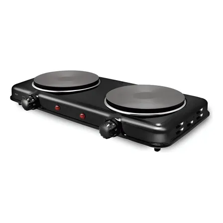 Fogão Cooktop Elétrico Elgin 2 Bocas 2000w Preto 220v