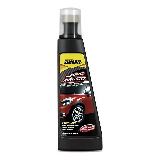 Renovador Negro Magico Para Partes Negras Caucho Plastico