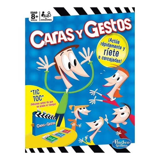 Juego De Mesa Caras Y Gestos Original Hasbro Nuevo Sellado 