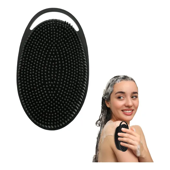 Cepillo De Esponja Corporal De Silicón, Exfoliante Corporal