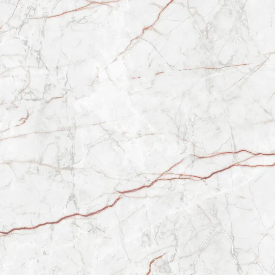 Porce. Pulido 78x78 Rect. Blanco Con Vetas Importado
