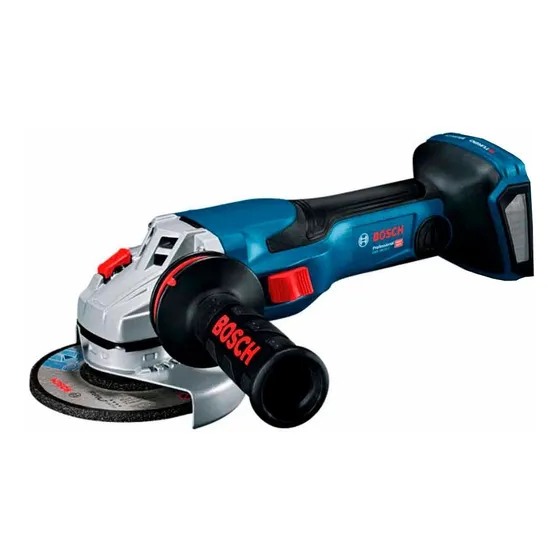 Amoladora Biturbo 18v Bosch 125mm Heavy Duty Gws 18v-15 C