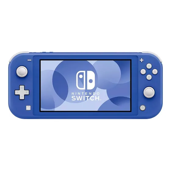 Console Nintendo Switch Lite 32gb Azul Tela 5,5''