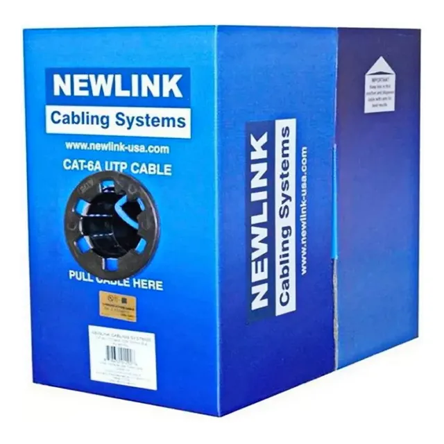 Newlink - Rollo De Cable Utp Cat 6 New-9806742 D Cobre, Azul