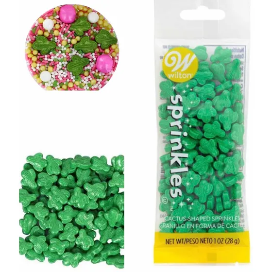 Sprinkles Wilton Diseño Cactus