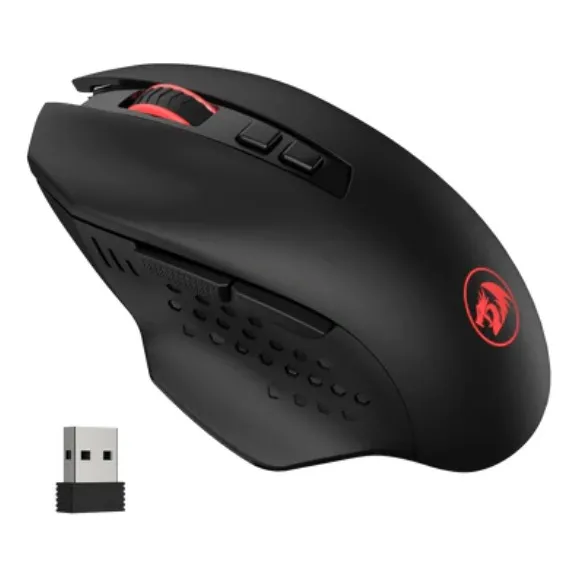 Redragon M656 Gainer Wireless Gaming Mouse, 4000 Dpi 2.4ghz Color Negro