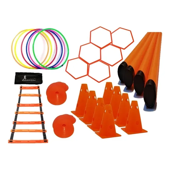 Kit Entrenamientos Deportivos (conos, Platillos, Escalera)