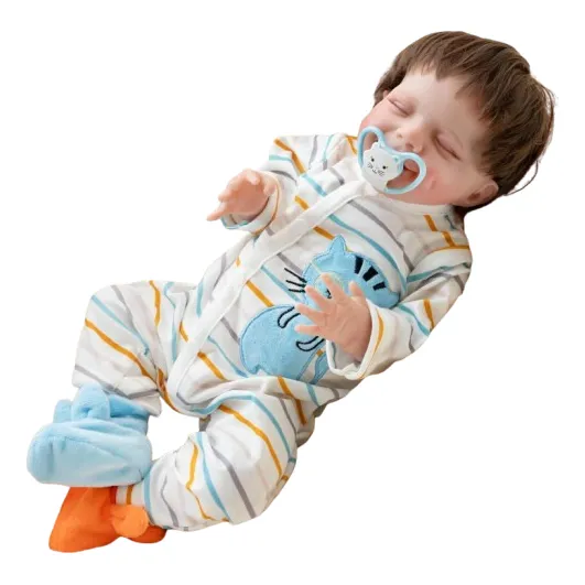 Muñeca Bebé Reborn Realista Silicona Cuerpo 45cm Regalo Niña