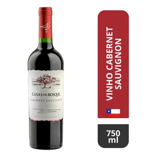Vinho Chileno Tinto Casas Del Bosque Reserva Cabernet Sauvignon 750ml Vinho Chileno Tinto Casas Del Bosque Reserva Cabernet Sauvignon 750ml