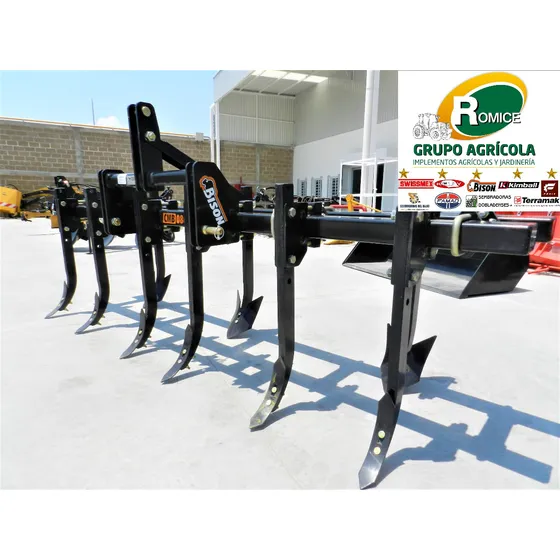 Cultivadora Agricola P/ Tractor 9 Timones Bison Reforzada 