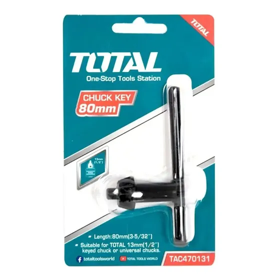 Llave De Mandril Chuck 13mm 80mm - Tac470131