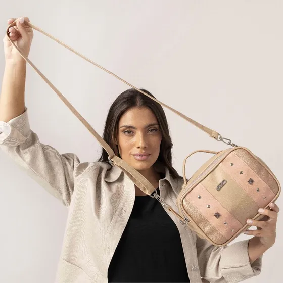 Bandolera Cartera Bolso Citadina Con Tira Regulable Begoña