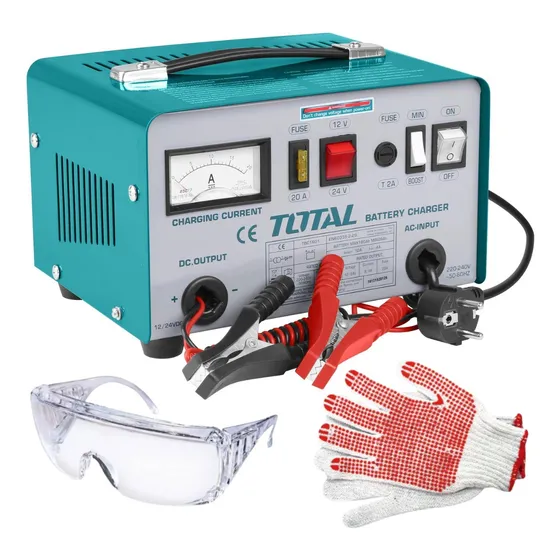 Cargador De Batería 230v 50/60hz Para Baterías De 12/24v -sc