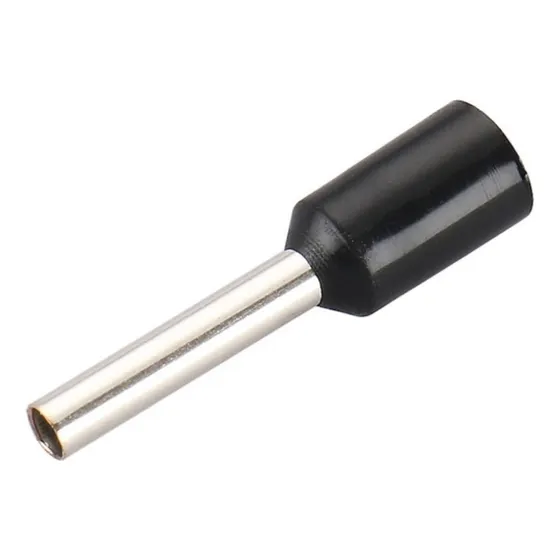 Kit C/100 Terminal Isolado Tubolar Simples Pt 1,5 Mm² Sfor