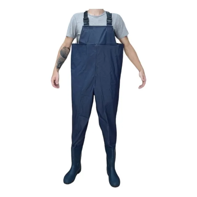 Wader Pvc Waterdog Botas Tiradores Todos Los Talles