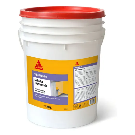 Sellador Pigmentado Sikawall-50 20kg. Sika Color Blanco | Cuotas sin interés