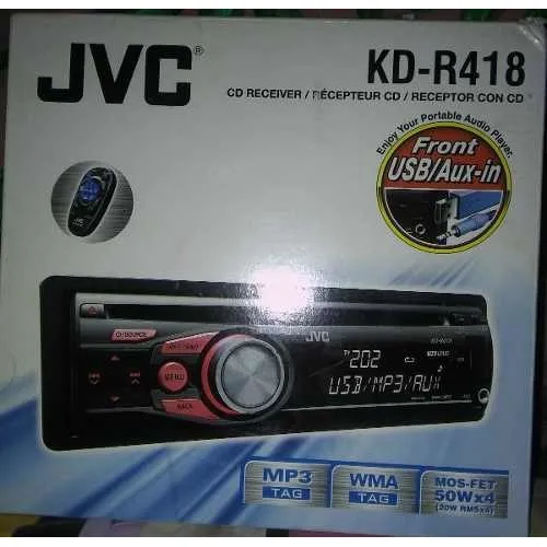 Estéreo Jvc Kd-r418 Con Usb
