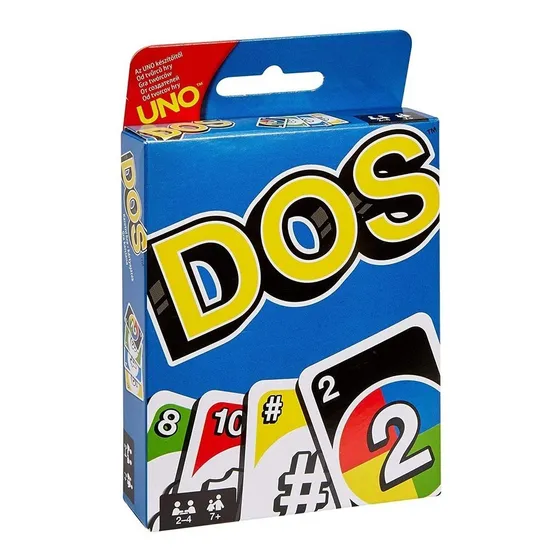 Dos Juego De Cartas Uno Dos Juego De Mesa Familiar Baraja