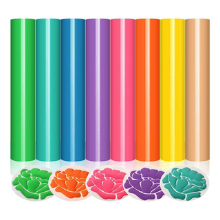 Para Transferencia De Calor Puff Vinyl, 8 Colores, 3d Puff Para Transferencia De Calor Puff Vinyl, 8 Colores, 3d Puff