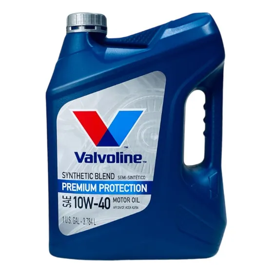 Aceite para motor Valvoline semi-sintético 10W-40 para auto/camioneta de 1 unidad x 3.784L