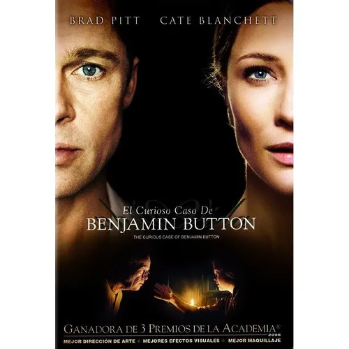 El Curioso Caso De Benjamin Button Brad Pitt Pelicula Dvd