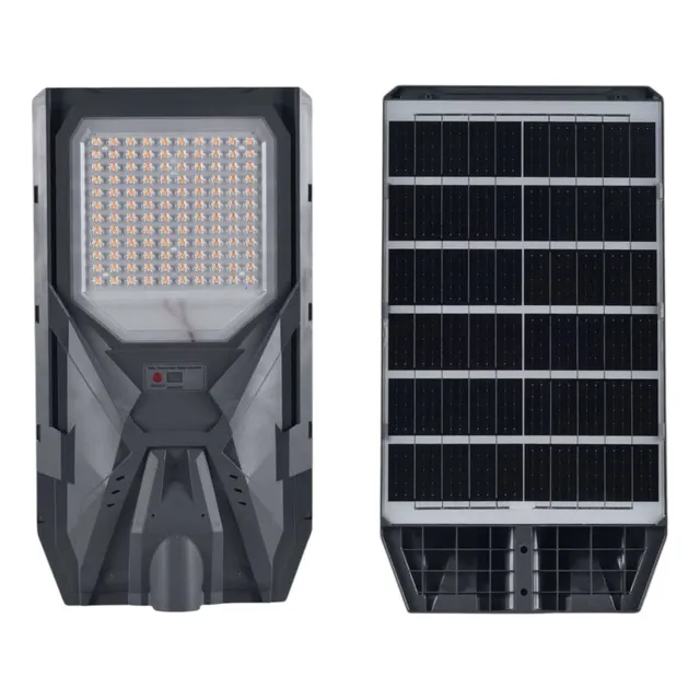 Foco Luminarias Led Solar Luces Exterior 100w Con Soporte