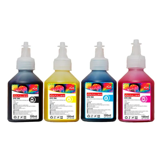 Pack 4 Tintas Para Epson Ecotank L220 / L355 / L365