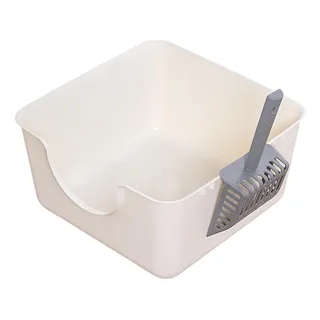 Caixa De Areia Para Gatos Extra Grande, Bandeja Lisa Para Caixa De Areia Para Gatos Extra Grande, Bandeja Lisa Para