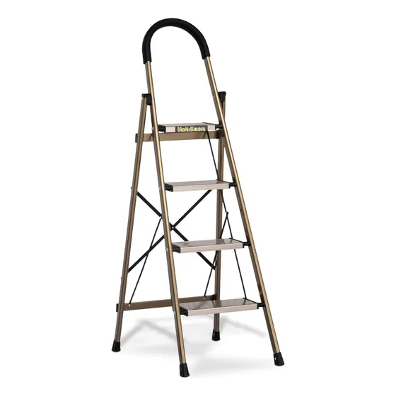 Escalera Ligera Plegable Portátil De Aleación De Aluminio De