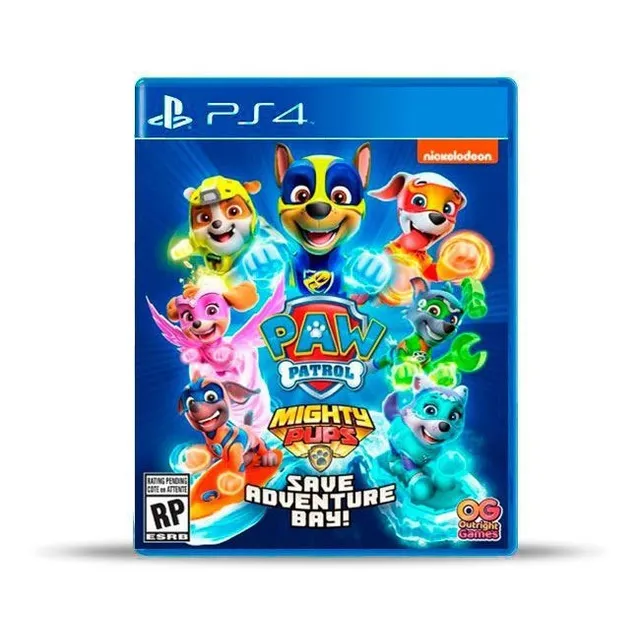 Paw Patrol Mighty Pups Save Adventure Ps4 Físico, Macrotec