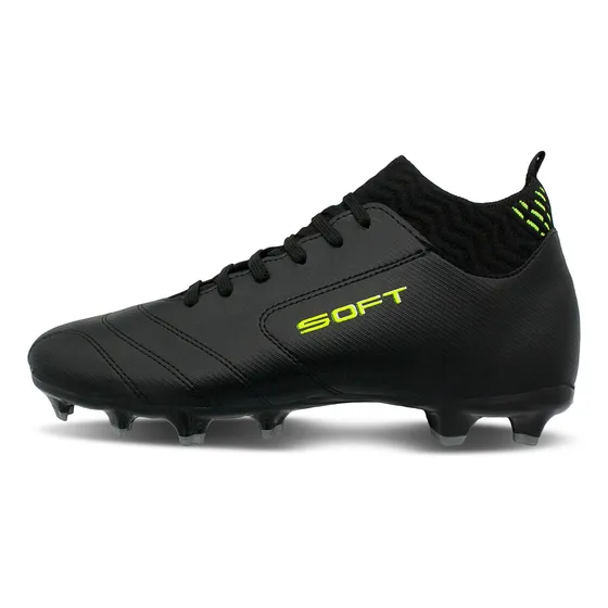 Botines Cancha 11 Futbol Hombre Con Medias Tapones 312