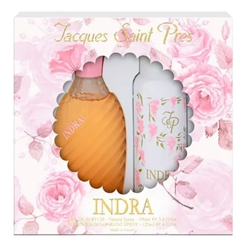 Perfume Indra Coffret Ulric De Varens  (edp 100 Ml + Deo)