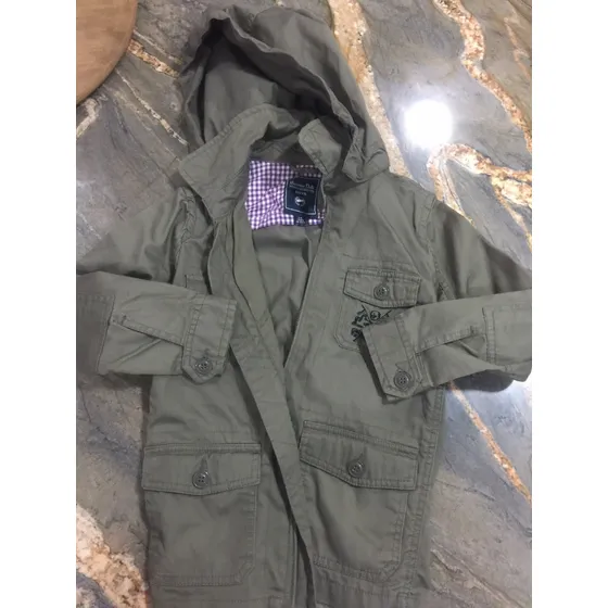 Chaqueta Niño Massimo Dutti Verde Talla 5 (k40)