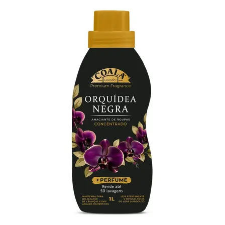 Amaciante De Roupas Concentrado Coala Laundry - Orquídea Negra 1l