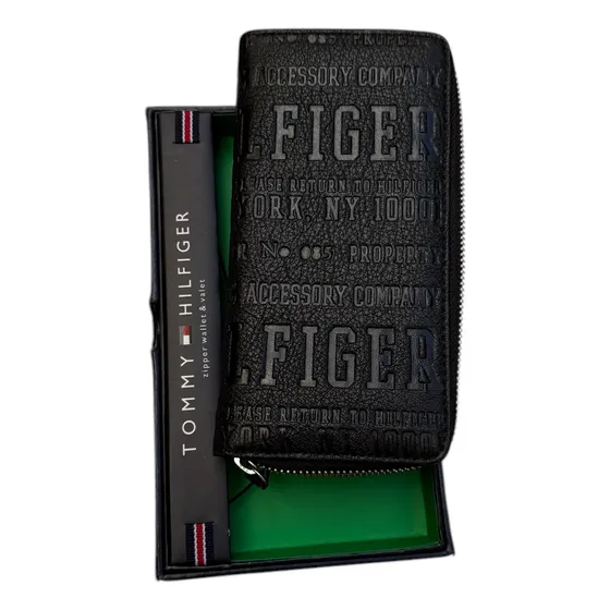 Monedero Billetera Tarjetero Tommy Hilfiger En Caja Original