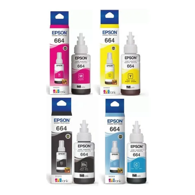 Tinta Epson 664 Original L380 L375 L220 L210etc Super Oferta