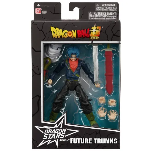 Figura De Accion Bandai Dragon Ball Stars Future Trunks