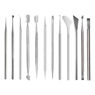 Kit Completo Com 12 Instrumentos Para Manicure Slim Kit Completo Com 12 Instrumentos Para Manicure Slim