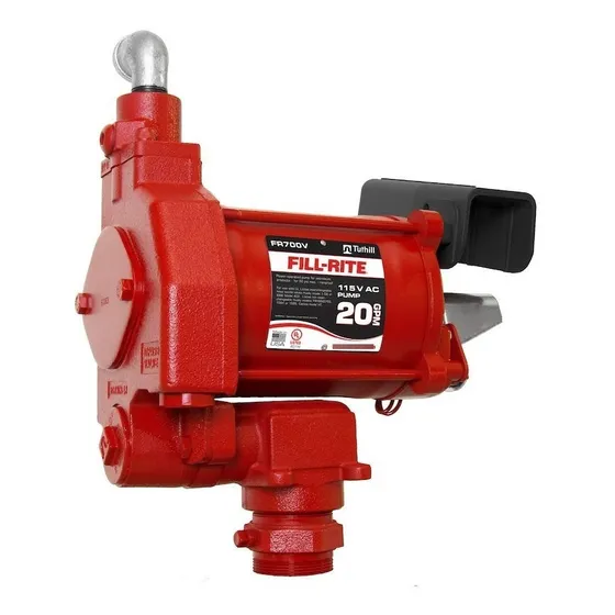 Bomba De Transferencia De Combustible De 20 Gpm - 115v
