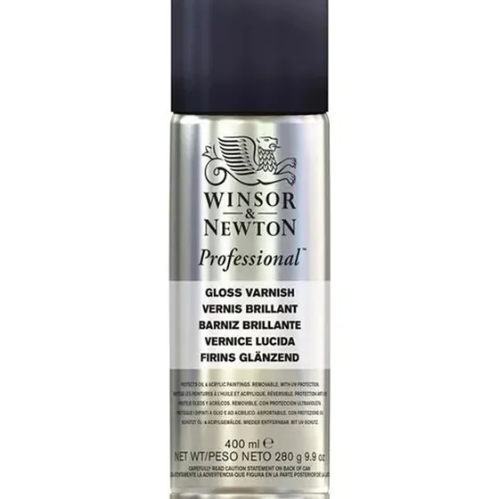 Laca Barniz Acrilico Profesional Aerosol Winsor Newton 400ml