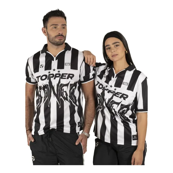 Remera Topper King Of The Kongo Unisex Moda Blanco
