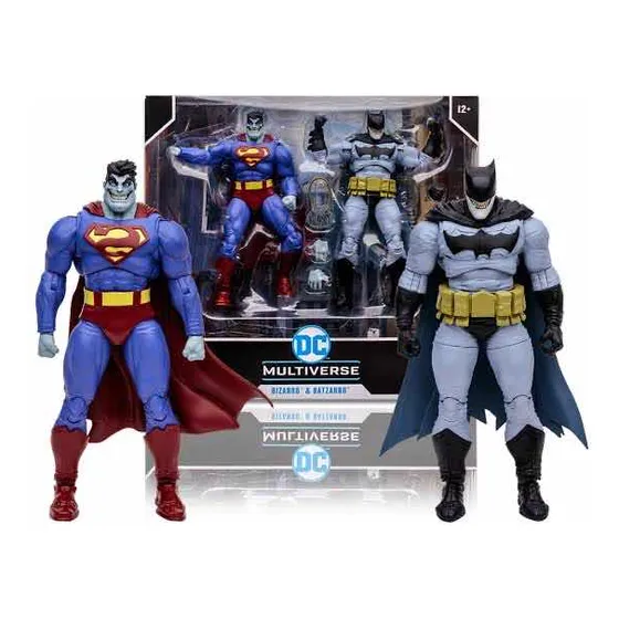 Mcfarlane Dc New Earth Multiverse Bizarro Y Batzarro 2 Pack