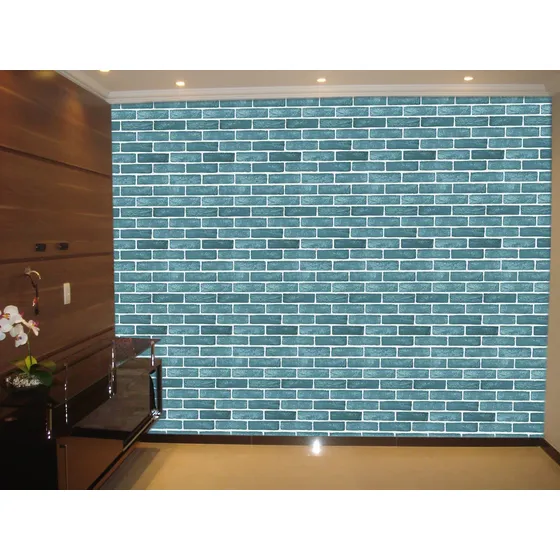 Papel De Parede De Tijolos Rusticos 3d 4k Tj009