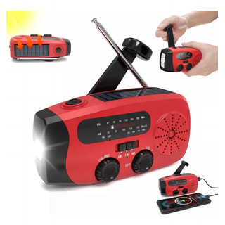 Radio Iluminada Con Energía Solar Con Manivela Radio Iluminada Con Energía Solar Con Manivela