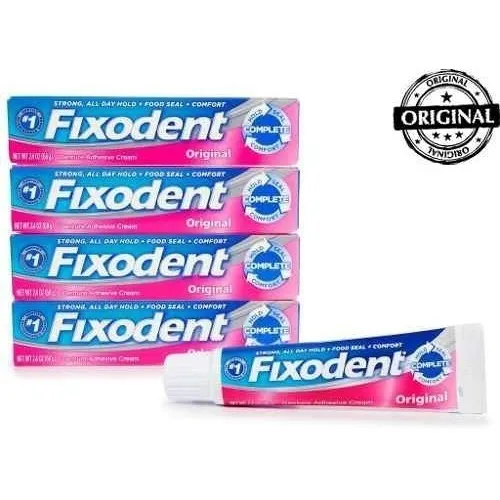 Kit 04 Fixodent Original 68g - A Pronta Entrega