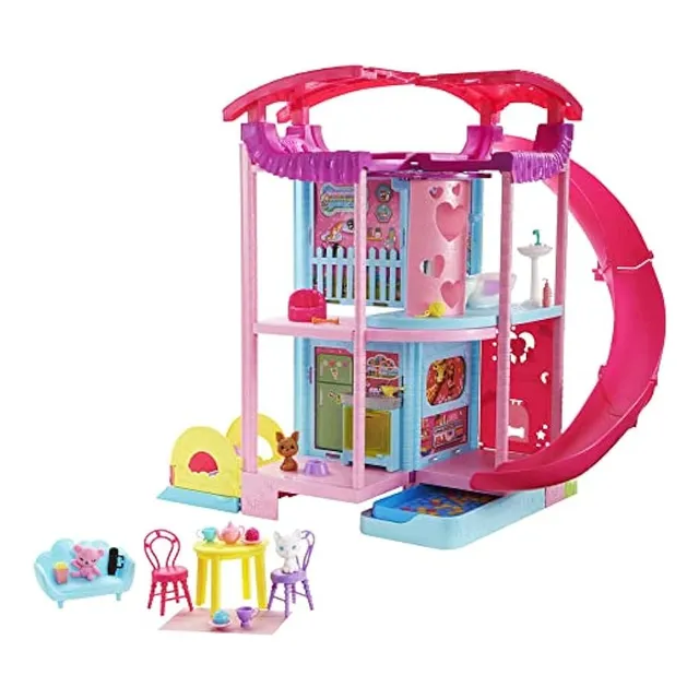 Casa De Chelsea Con Accesorios Pequeña Juguete Barbie ;o
